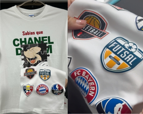 UV DTF PU film heat transfer on clothes